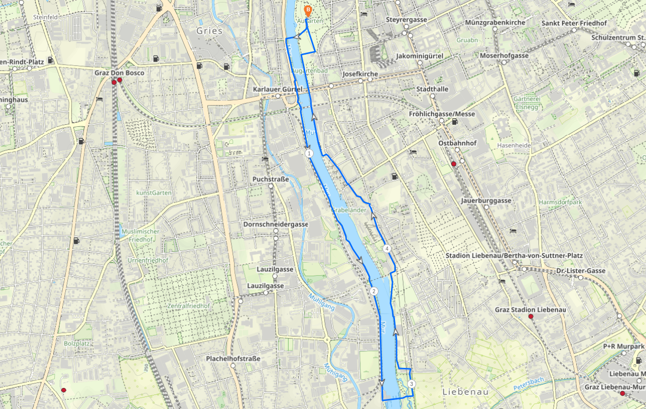 ECDP RUN RUTE